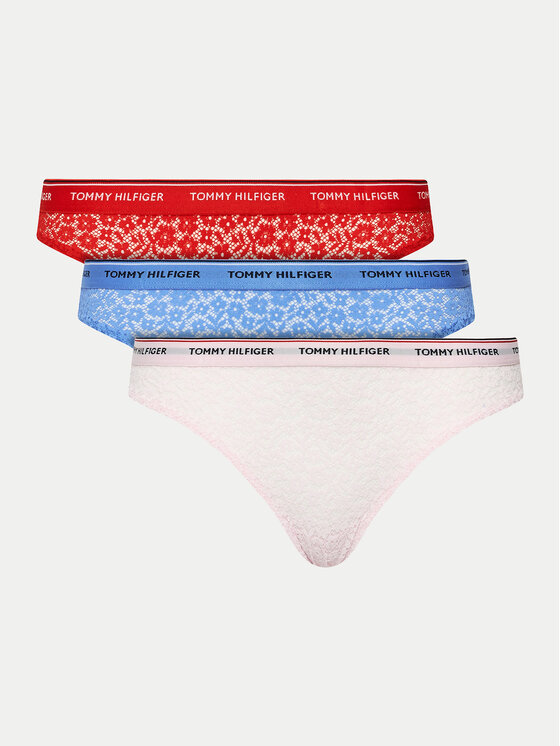 Tommy Hilfiger Tommy Hilfiger Set di 3 culotte classiche UW0UW04897 Multicolore