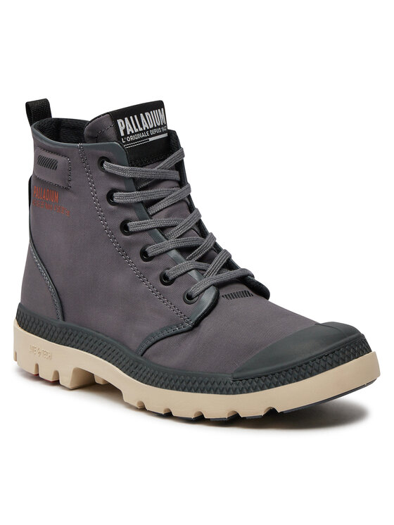 Palladium Palladium Schnürstiefeletten Pampa Lite+ Hi 79102-006-M Grau