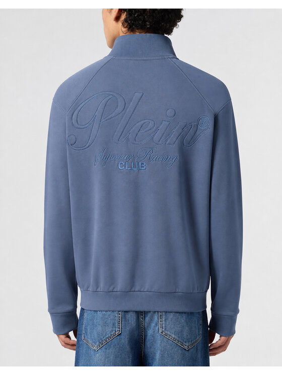 PHILIPP PLEIN PHILIPP PLEIN Kurtka do biegania 24545 Niebieski jasny Jegging Fit