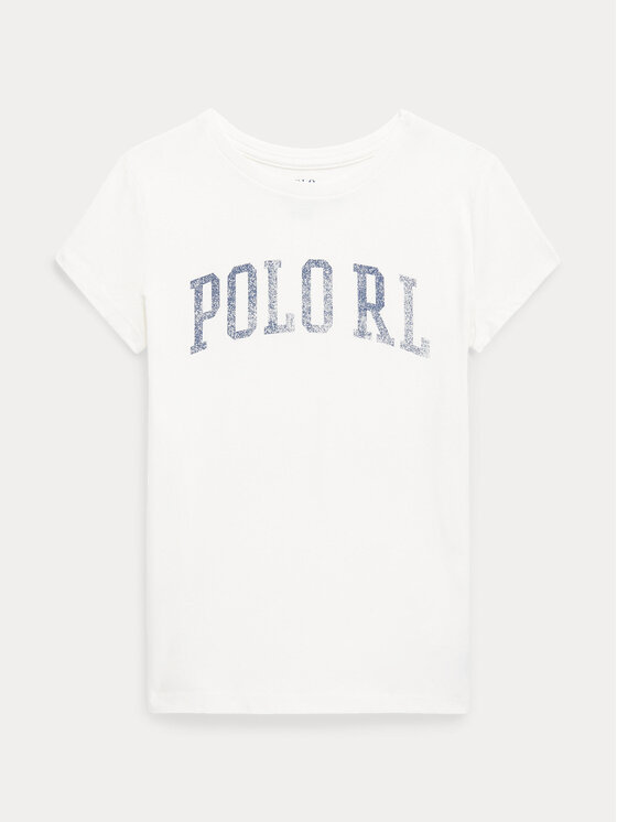 Polo Ralph Lauren Majica 313901123001 Bela Regular Fit