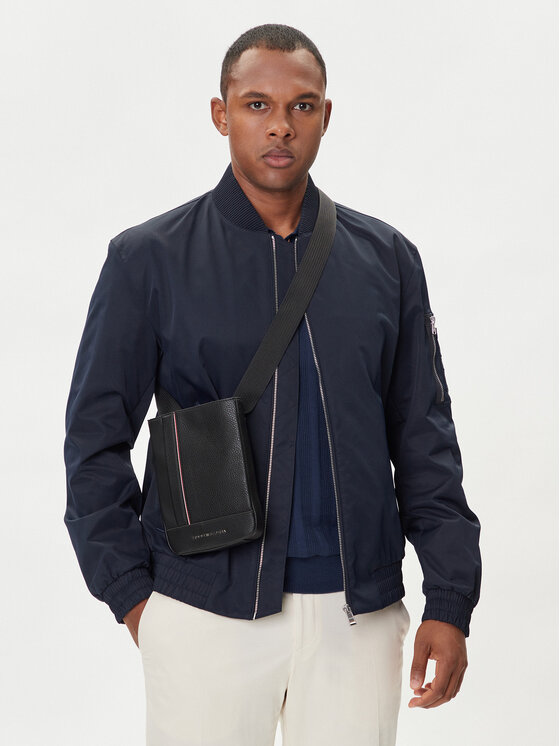 Tommy Hilfiger Tommy Hilfiger Мъжка чантичка Th Central Mini Crossover AM0AM13633 Черен