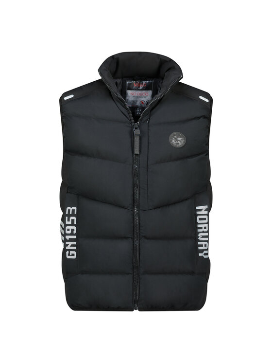 Geographical Norway Geographical Norway Kamizelka WZ8409H/GN-BLACK Czarny Reglan Fit