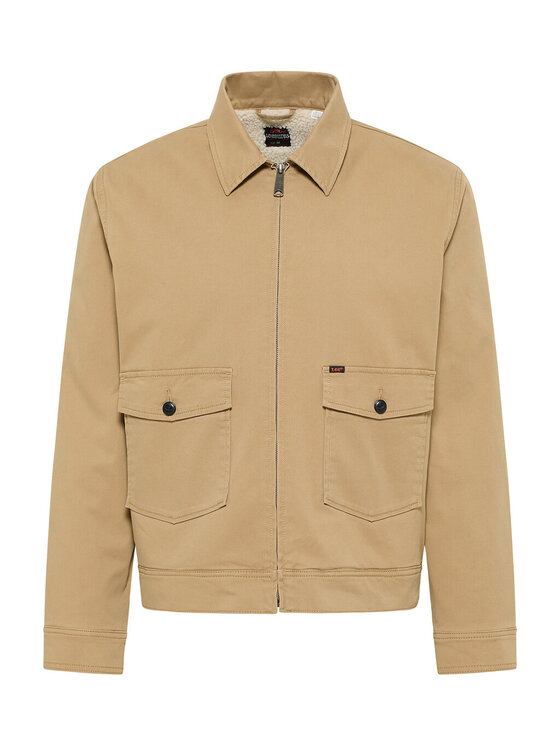 Lee Lee Kurtka przejściowa CHETOPA JACKET Beżowy Regular Fit
