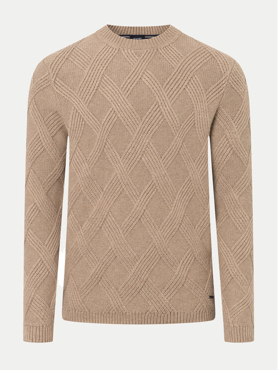 JOOP! JOOP! Pulover 17 JK-28Diamondo 30043058 Bež Modern Fit