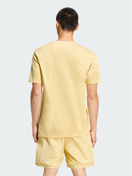 adidas adidas T-Shirt Trefoil Essentials Tee Pomarańczowy Regular Fit