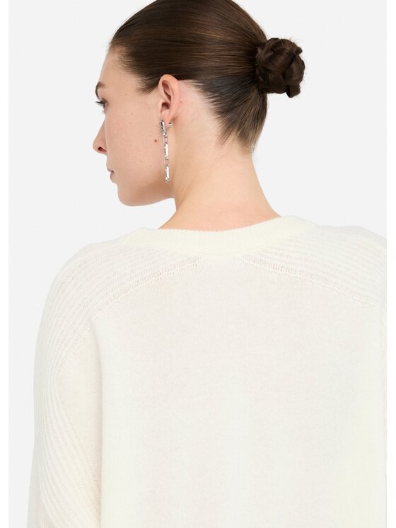 Liu Jo Liu Jo Maglione MF5487MS009L9008 Bianco Regular Fit