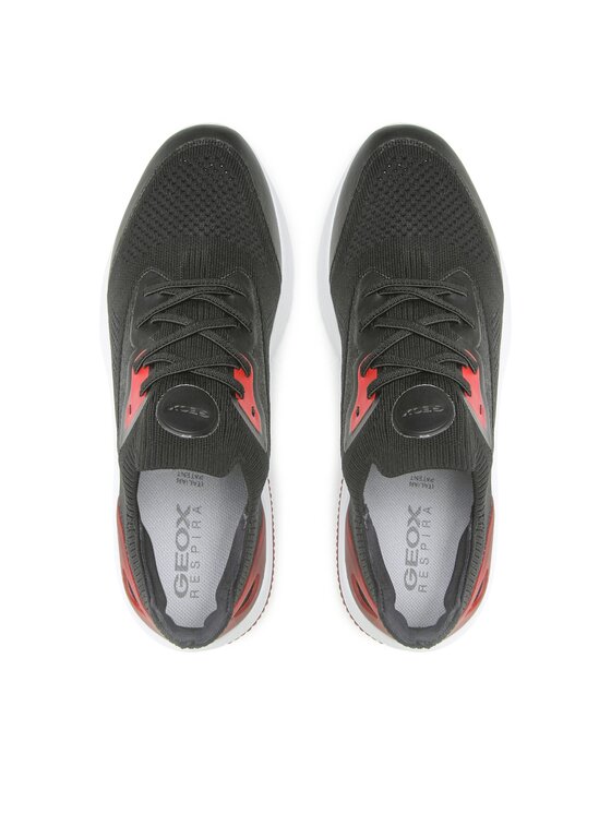 Geox Geox Sneakersy U Spherica Actif U35BAA0006KC0048 Czerwony