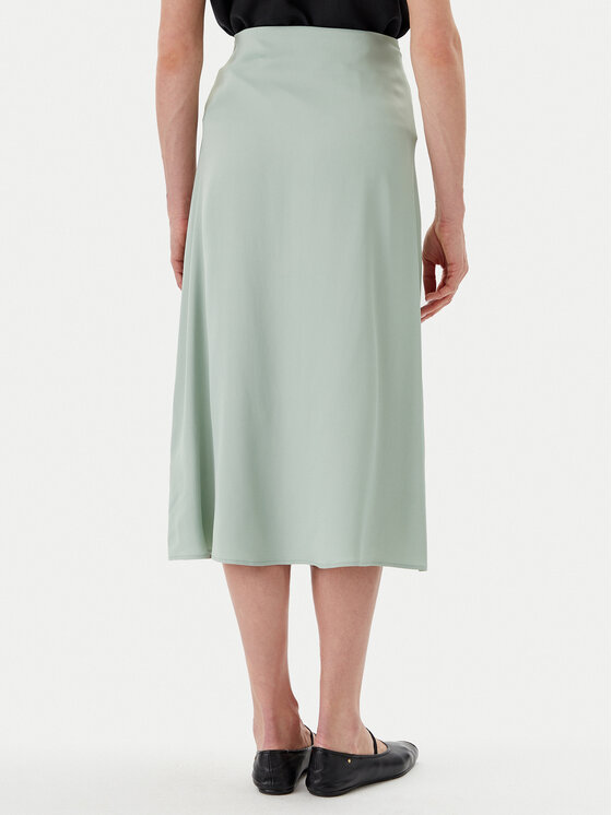 Marc O'Polo Marc O'Polo Midi sukně 502 1328 20009 Zelená Relaxed Fit