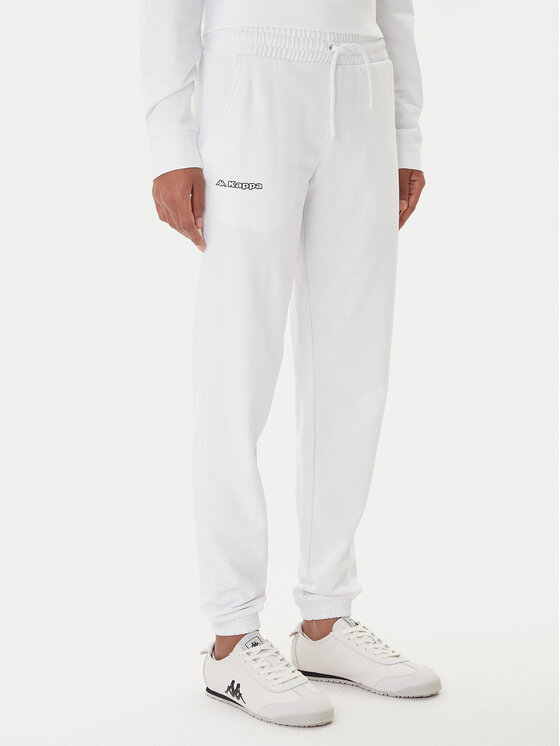 Kappa Kappa Jogginghose Festa 331M34W Weiß Regular Fit