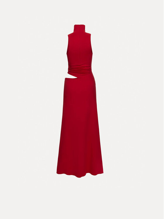 La Mania La Mania Vestito da giorno ASHER Rosso Basic Fit