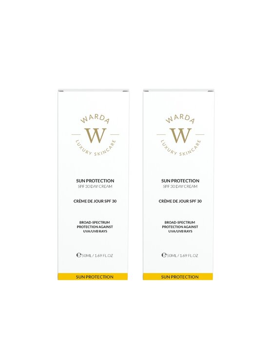 Warda Skincare Warda Skincare 2 x Krem z ochroną przeciwsłoneczną SPF 30 na dzień 50 ml Krem na dzień