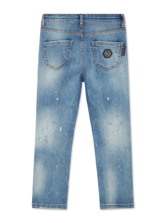 PHILIPP PLEIN PHILIPP PLEIN Jeansy 27773 Błękitny Comfort Fit