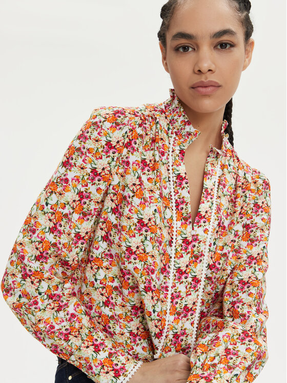 Guess Guess Majica W4GH64 WG562 Šarena Regular Fit