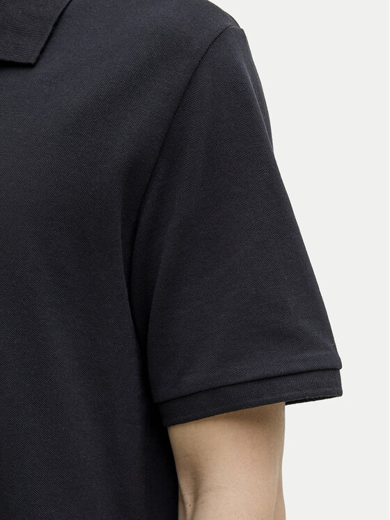 Jack&Jones Jack&Jones Polokošeľa Kane 12270150 Čierna Regular Fit