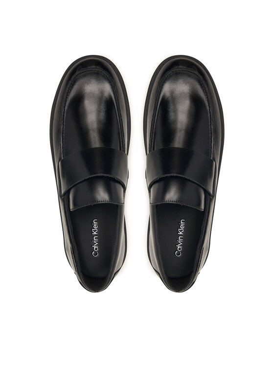 Calvin Klein Calvin Klein Loaferke Hybrid Clean Cup Loafer Band Lth HM0HM02250 Črna