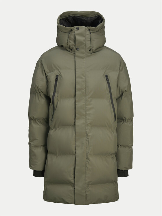 Jack & Jones Jack & Jones Zimní bunda Alpha 12260481 Zelená Regular Fit