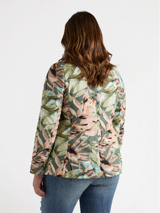 Fiorella Rubino Fiorella Rubino Giacca outdoor Q514T000193N0S5 Verde Slim Fit
