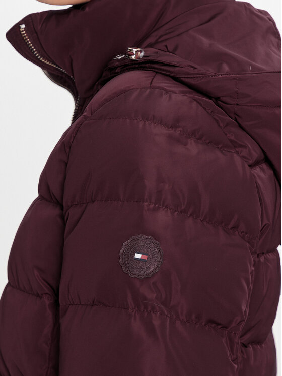 Tommy Hilfiger Tommy Hilfiger Pūkinė striukė WW0WW43600 Violetinė Regular Fit