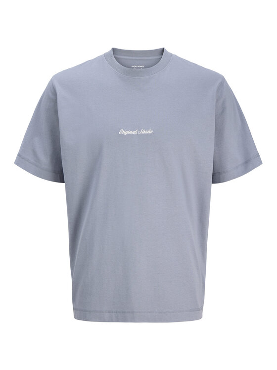 Jack & Jones Jack & Jones Póló Norrebro Emb 12282892 Kék Regular Fit