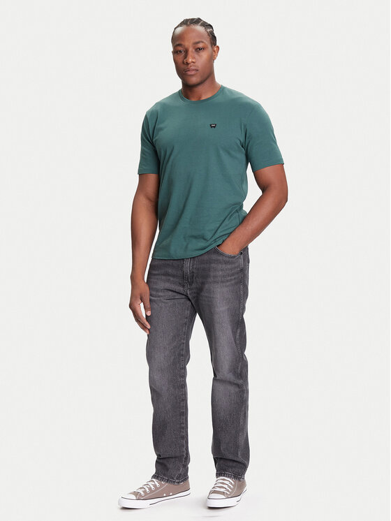 Wrangler Wrangler Jeansy Frontier 112370957 Szary Straight Fit