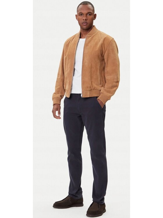 Wrangler Wrangler Chinosy Regular Chino Niebieski Chino Fit