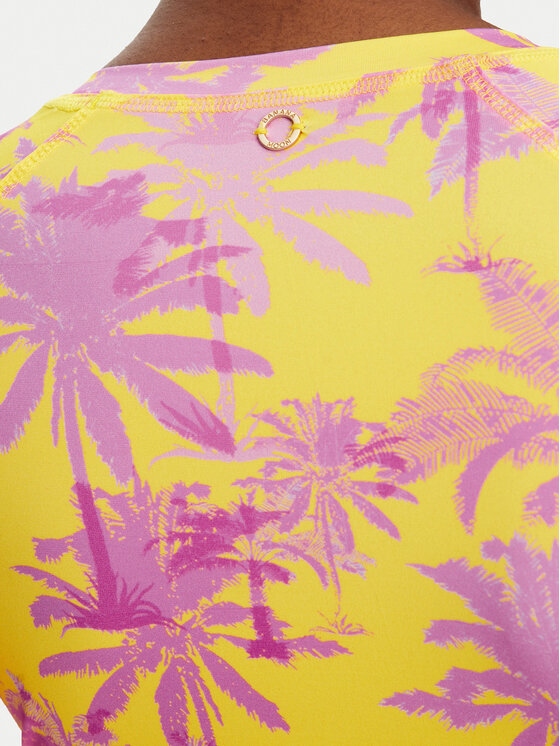 Banana Moon Banana Moon Top pentru înot Oohla Print JWF22 Galben