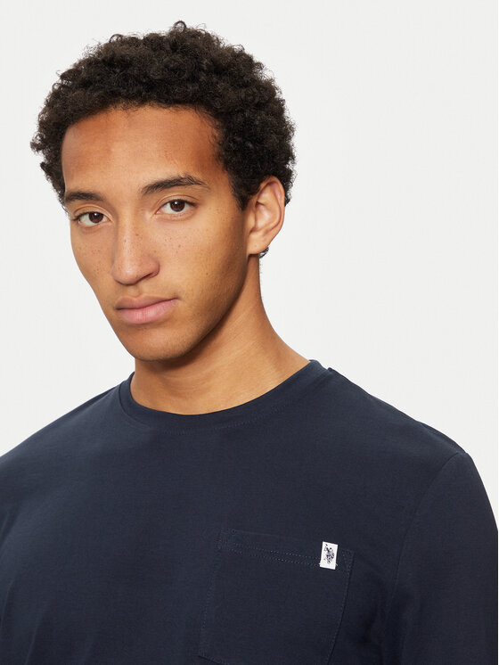 U.S. Polo Assn. U.S. Polo Assn. Longsleeve MUP2275 Granatowy Regular Fit
