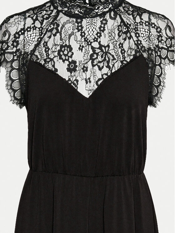 Vero Moda Vero Moda Koktejlové šaty Milla 10319974 Černá Standard Fit