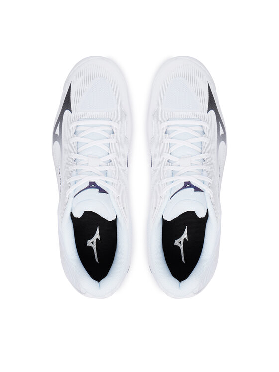 Mizuno Mizuno Παπούτσια Σάλας Wave Lightning Pro V1GA2660 Λευκό