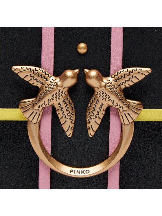 PINKO Pinko Rankinė Love One Mini Classic Cl PE 24 PLTT 100053 A1K1 Juoda