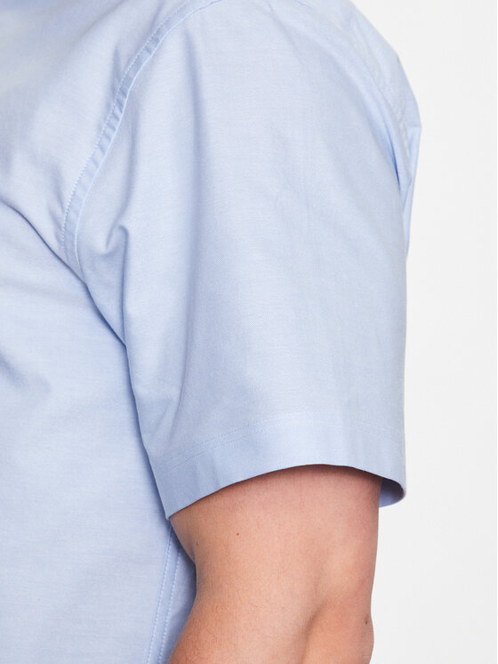 Gant Gant Koszula Oxford 3046001 Niebieski Regular Fit
