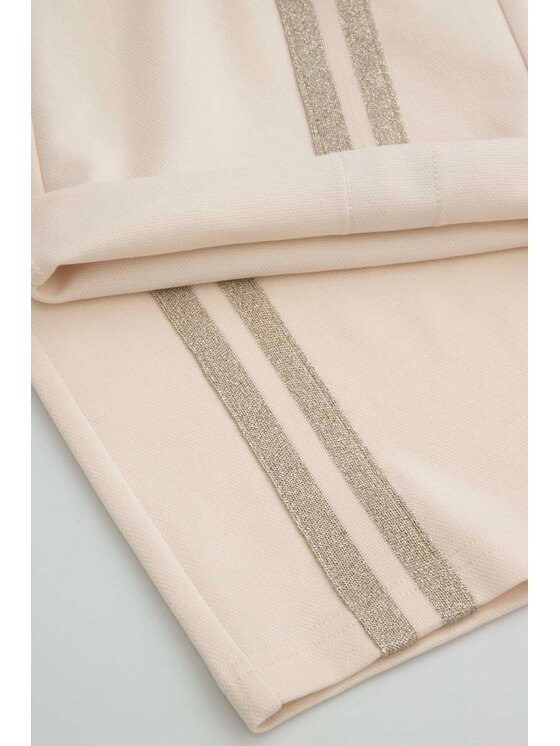 Coccodrillo Coccodrillo Spodnie dresowe WC5120101FGJ-003 Écru Regular Fit