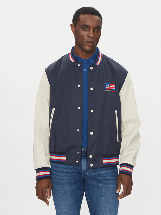 Gant Gant Bunda bomber Varsity 7006519 Tmavomodrá Regular Fit