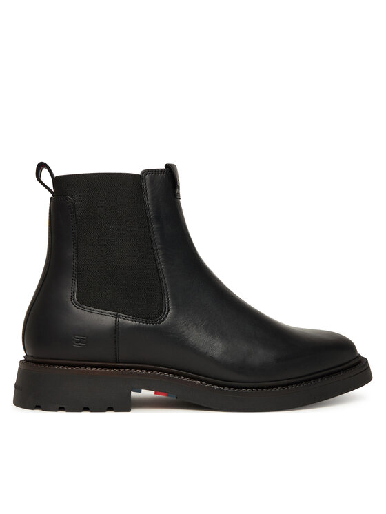Tommy Hilfiger Tommy Hilfiger Štibletai Comfort Lwt FM0FM05591 Juoda