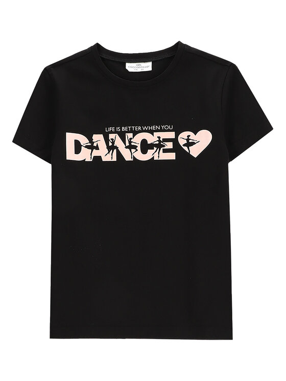 Coccodrillo Coccodrillo T-Shirt WC5143227VGB Černá Regular Fit