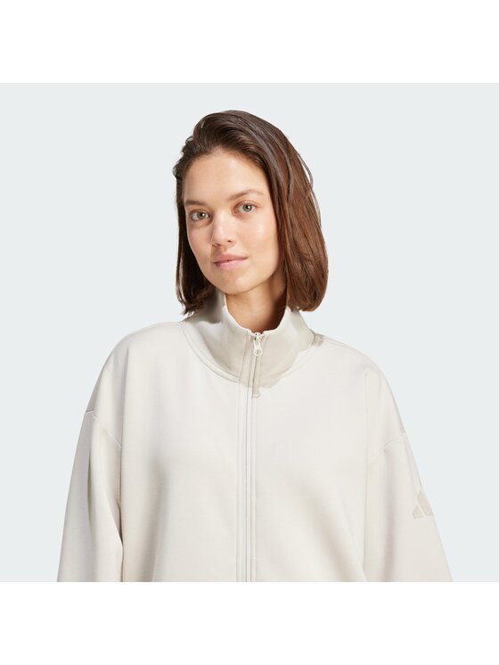 adidas adidas Kurtka do biegania 151549 Beżowy Loose Fit