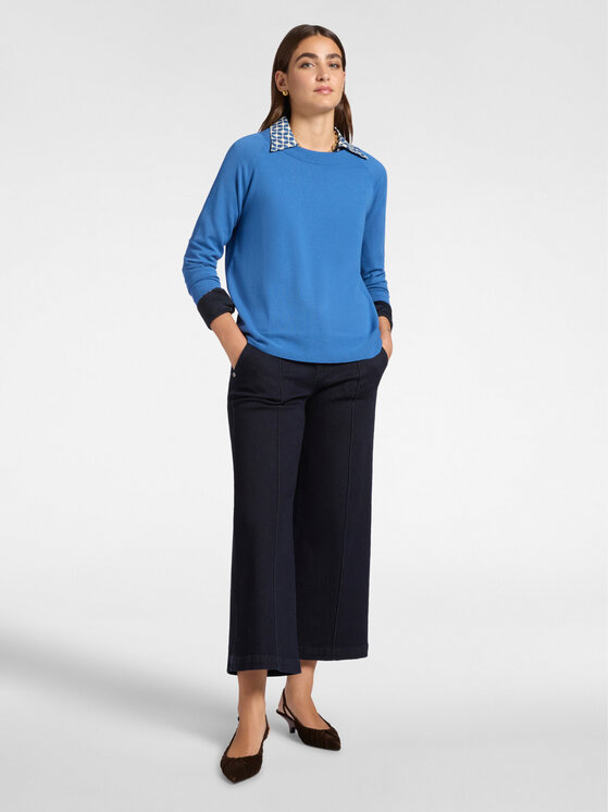 Elena Mirò Elena Mirò Sweter M525Z400547N024 Niebieski Regular Fit