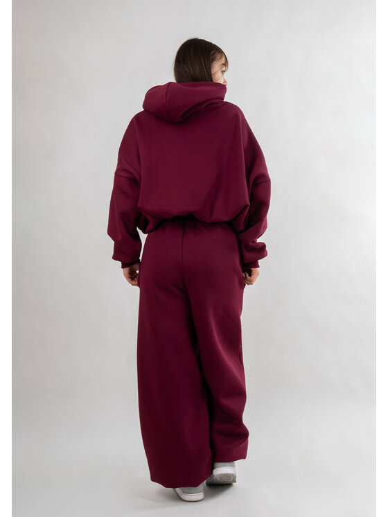 DKaren Sport DKaren Sport Dres B27 Bordowy Oversize