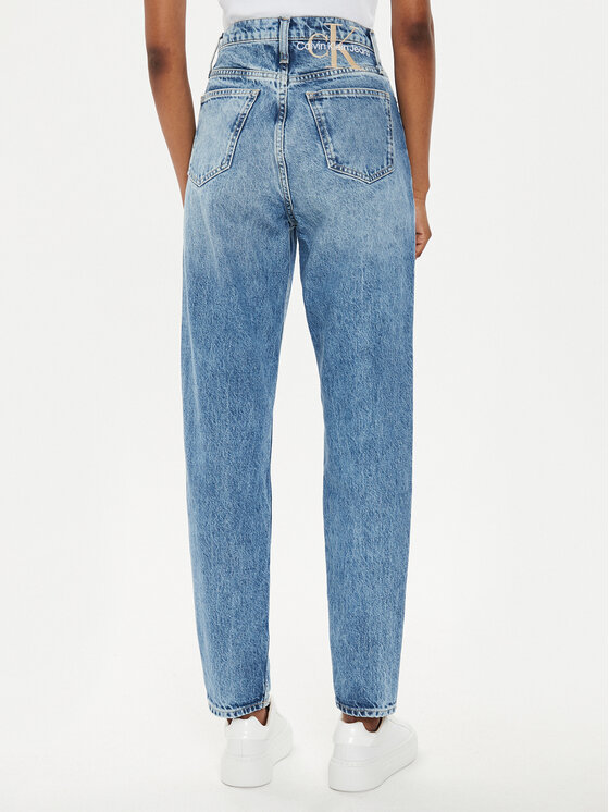 Calvin Klein Jeans Calvin Klein Jeans Farmer J20J223655 Kék Mom Fit
