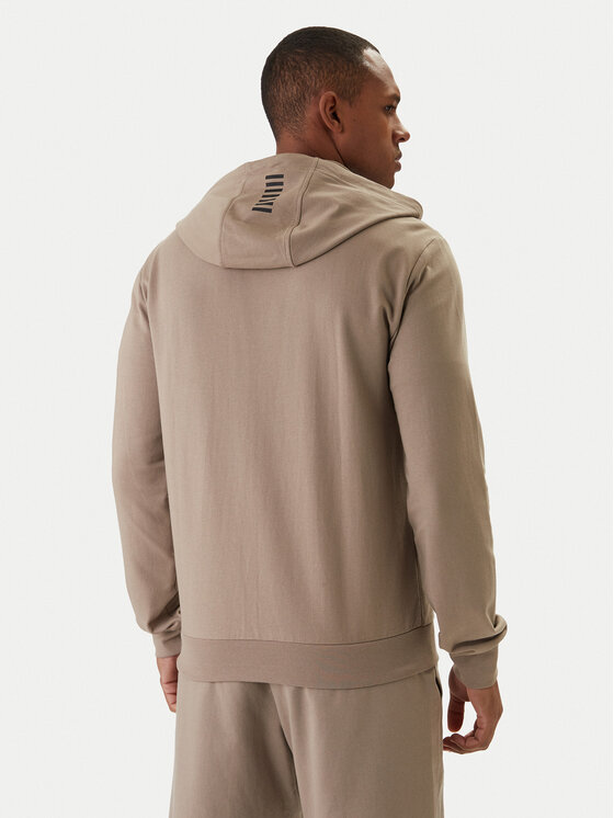 EA7 Emporio Armani EA7 Emporio Armani Mikina 8NPM33 PJVRZ Béžová Regular Fit