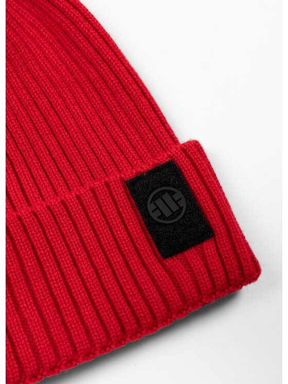 PITBULL PITBULL Czapka VELCRO LOGO Czerwony