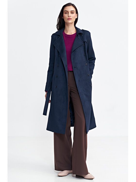 NIFE NIFE Bluza BL08 Fioletowy Regular Fit