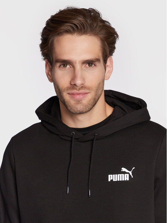 Puma Puma Bluza Essential+ Tape 849040 Czarny Regular Fit