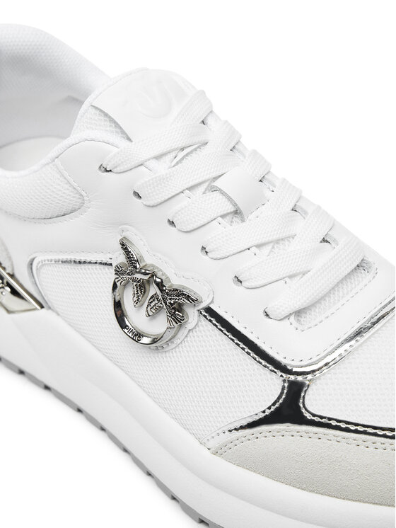 PINKO Sneakersy GEM 01 - CALF Biały | Modivo.pl