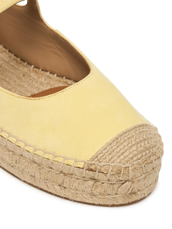 LAUREN RALPH LAUREN LAUREN RALPH LAUREN Espadrilky 802P06401005 Žltá