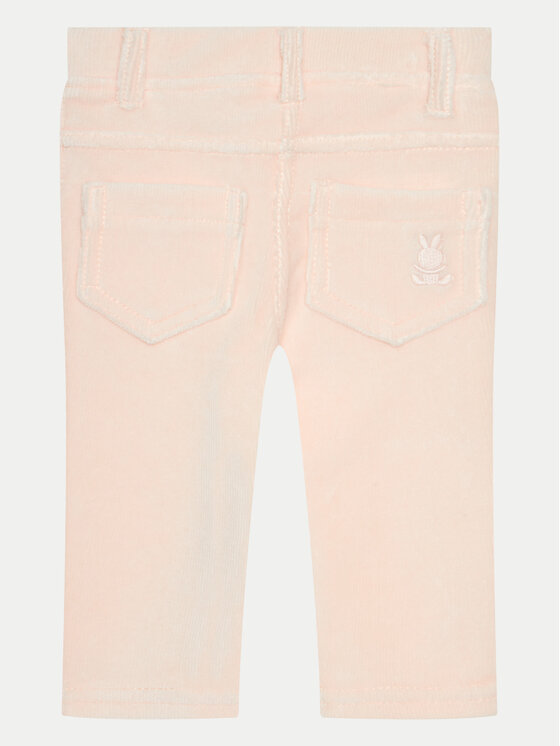 United Colors Of Benetton United Colors Of Benetton Hlače iz tkanine 4DZBAE003 Roza Regular Fit