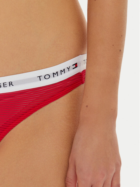 Tommy Hilfiger Tommy Hilfiger Sada 3 kusů string kalhotek UW0UW05532 Barevná