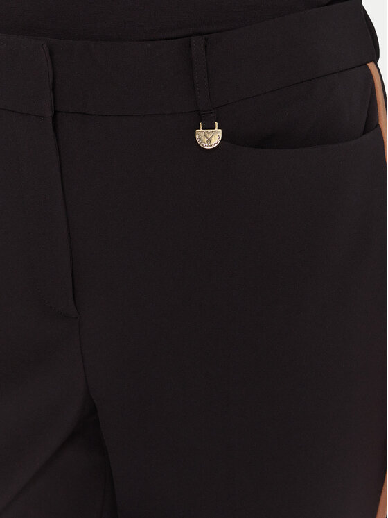 LOLA CASADEMUNT LOLA CASADEMUNT Παντελόνι chino LF2514021 Μαύρο Regular Fit