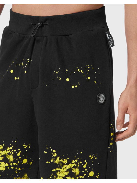 Plein Sport Plein Sport Pantaloncini 2819 Nero Jogger Fit
