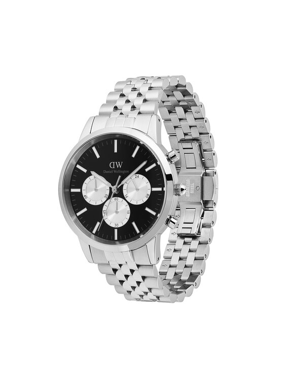 Daniel Wellington Daniel Wellington Hodinky Iconic Chronograph DW00100873 Stříbrná